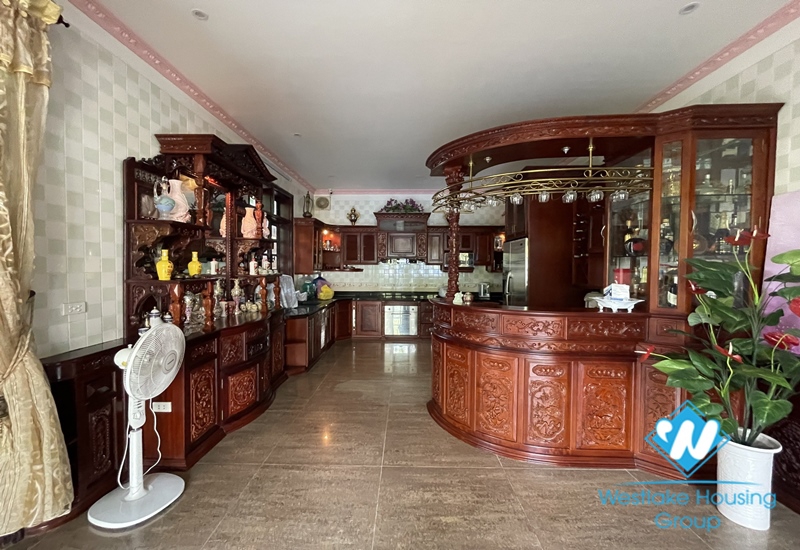 Corner 5 beds house for rent in Ciputra, Tay Ho